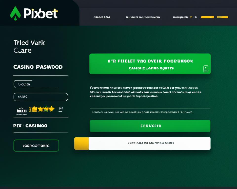 Pixbet casino login - login window